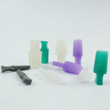 Hollow threaded plug